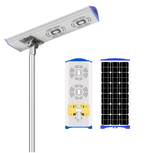 solar street lamp (dual light source)