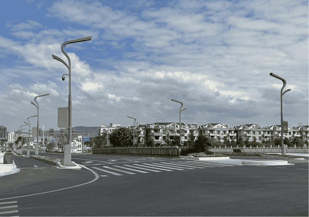 Smart Street Lights on Zhanxi Avenue